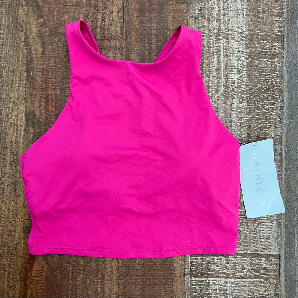 Athleta Women’s Conscious Crop Bikini Top Size XS Cups A-C